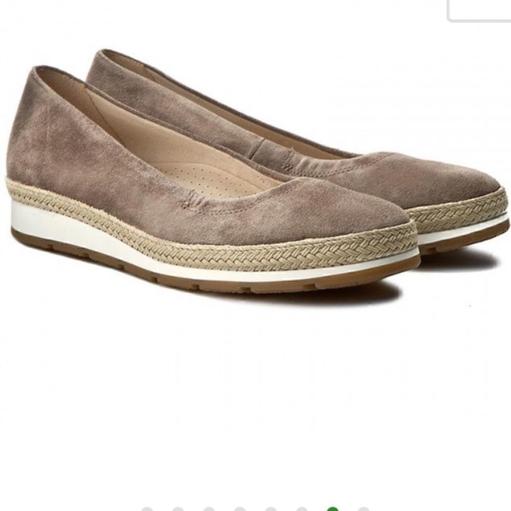 GABOR Wallaby Jute Espadrilles Loafers-7.5